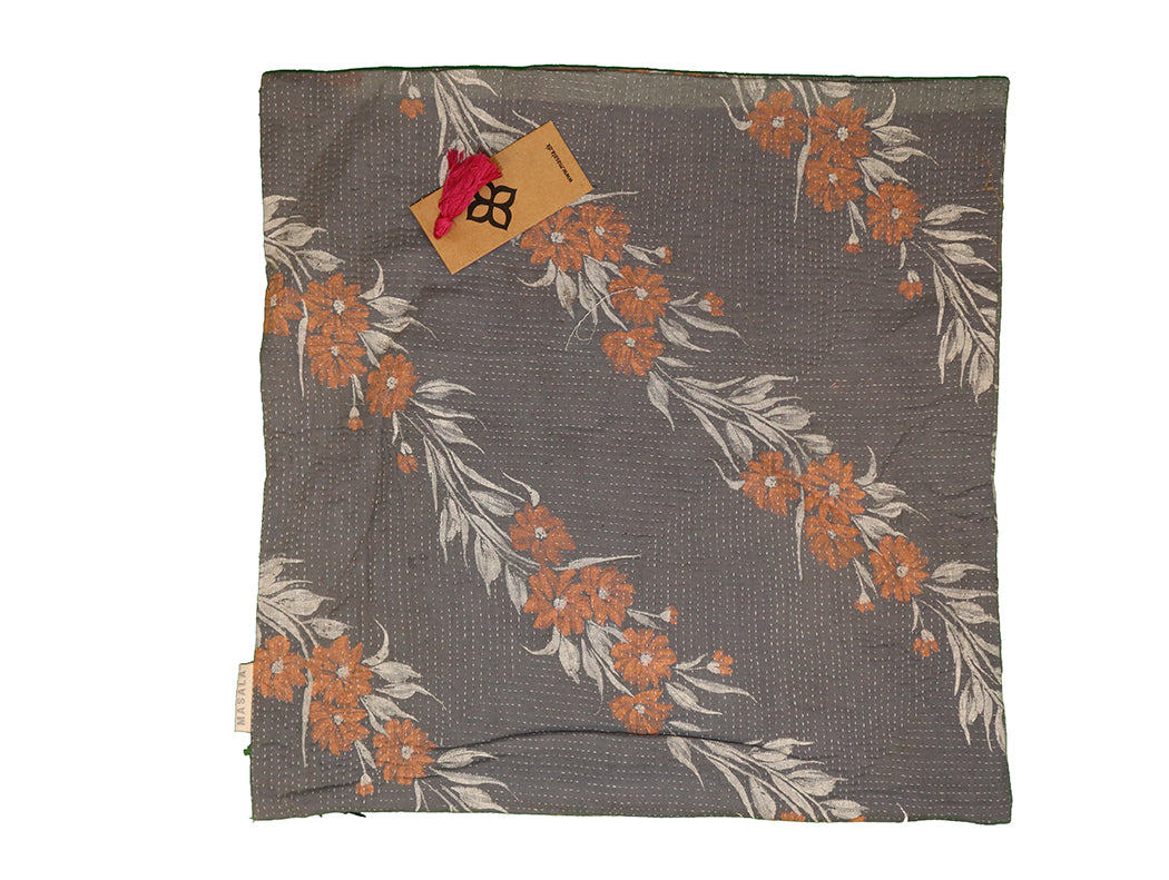 Sari vintage kantha cushion 45*45 cm