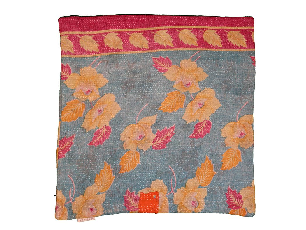 Sari vintage kantha cushion 45*45 cm