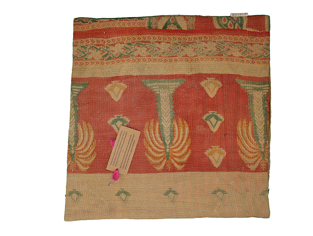 Sari vintage kantha cushion 45*45 cm