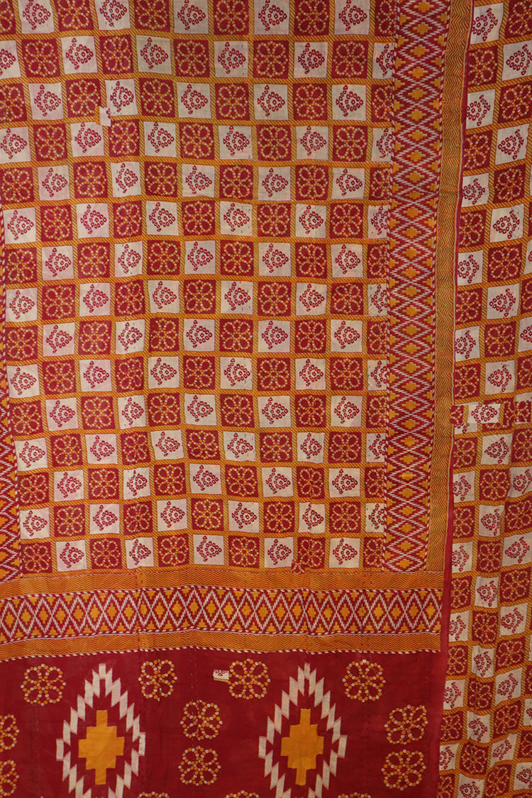 Vintage sari quilt , bomuld 140x200 cm