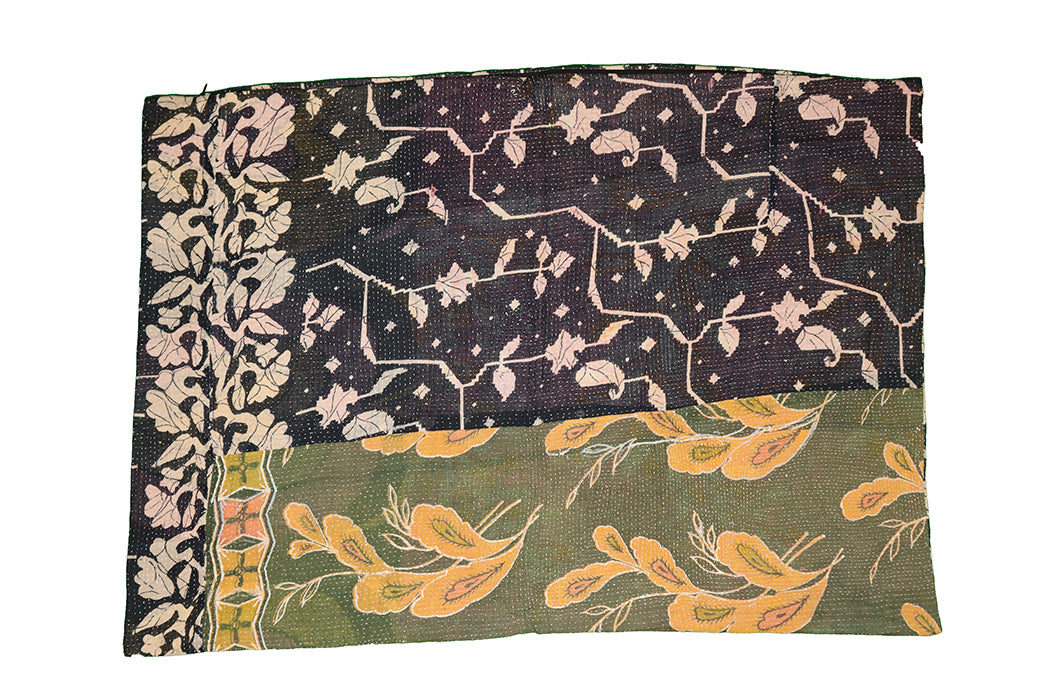 Sari Vintage Kantha Kissen 50*70 cm