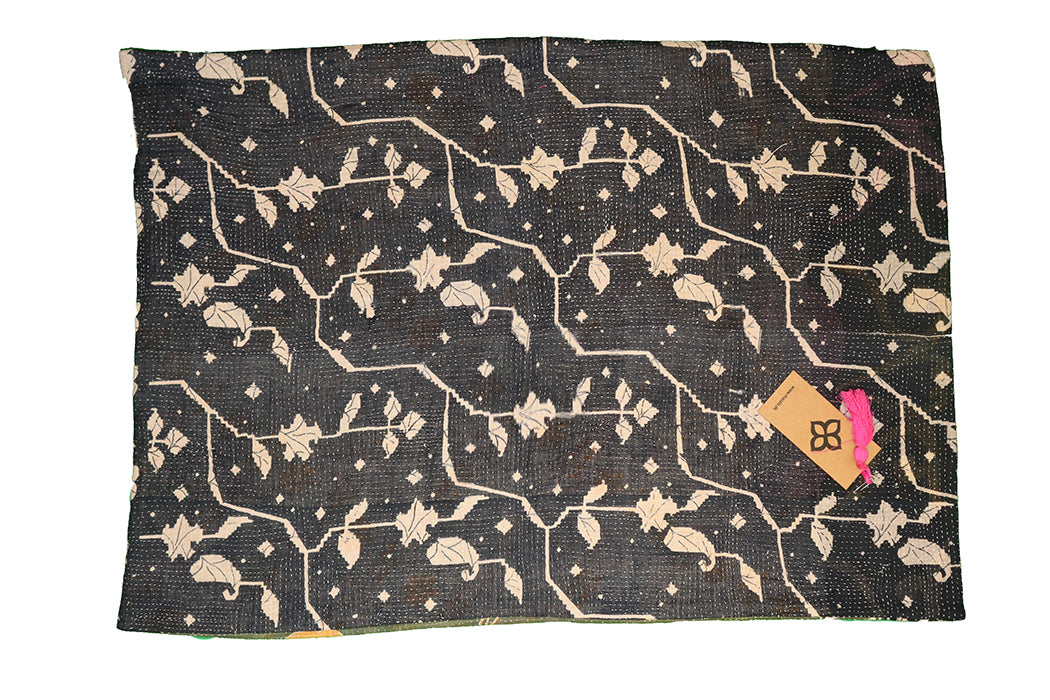 Sari Vintage Kantha Kissen 50*70 cm
