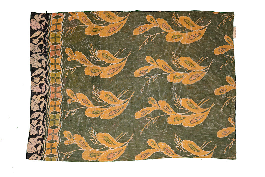 Sari Vintage Kantha Kissen 50*70 cm