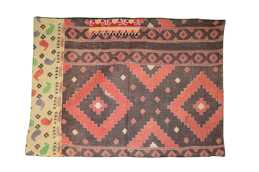 Sari Vintage Kantha Kissen 50*70 cm
