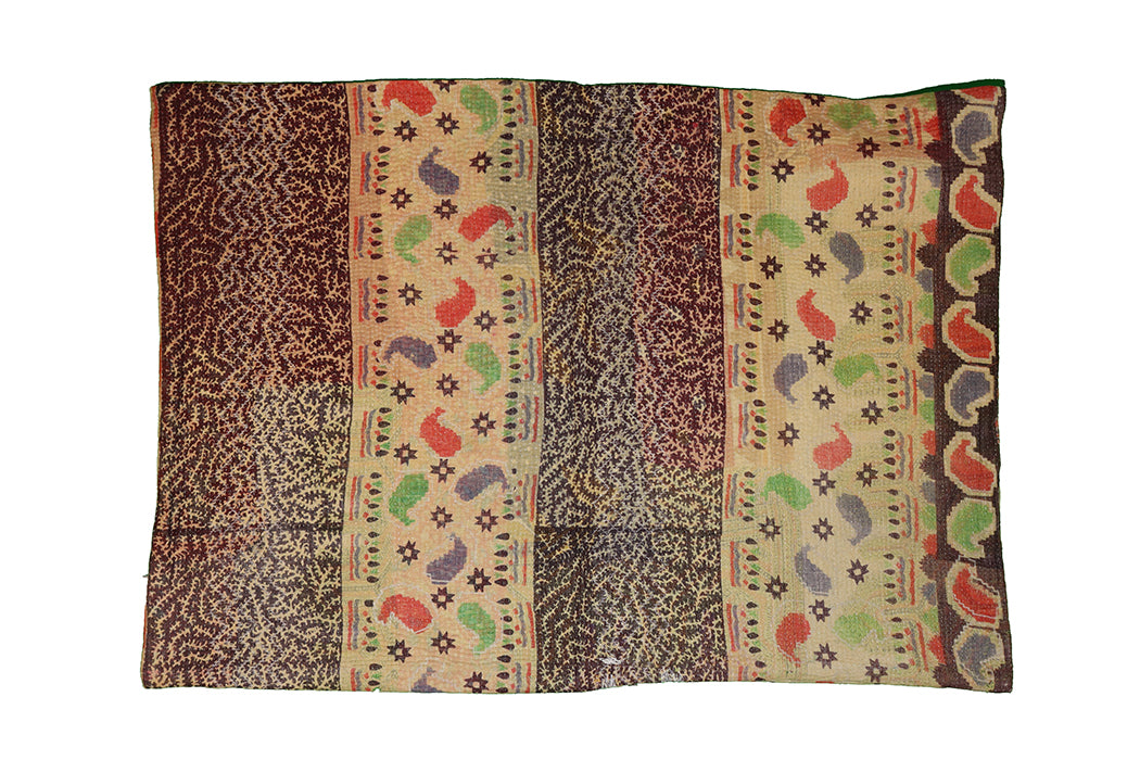 Sari Vintage Kantha Kissen 50*70 cm