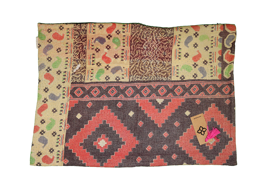 Sari Vintage Kantha Kissen 50*70 cm