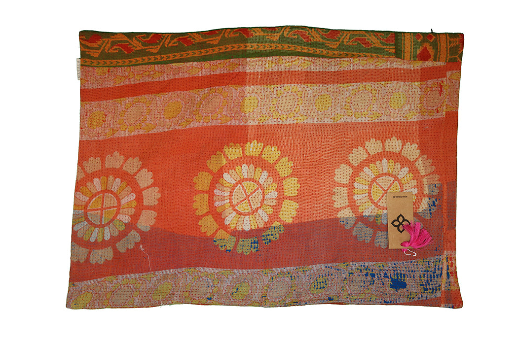 Sari Vintage Kantha Kissen 50*70 cm
