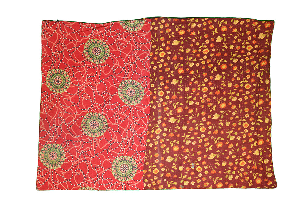 Sari Vintage Kantha Kissen 50*70 cm