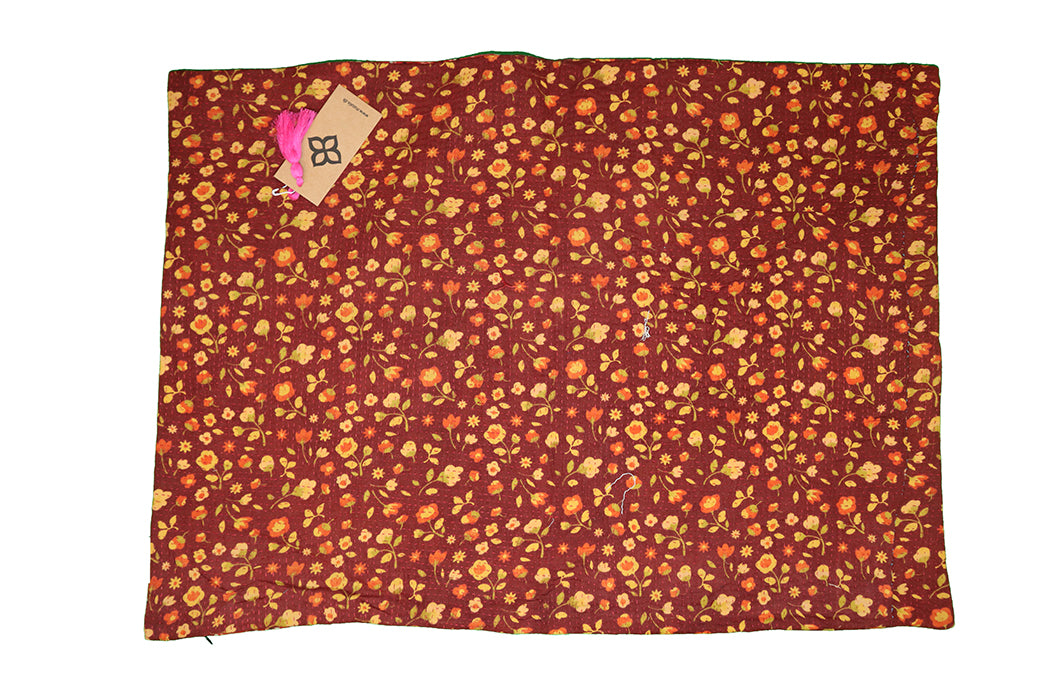Sari Vintage Kantha Kissen 50*70 cm