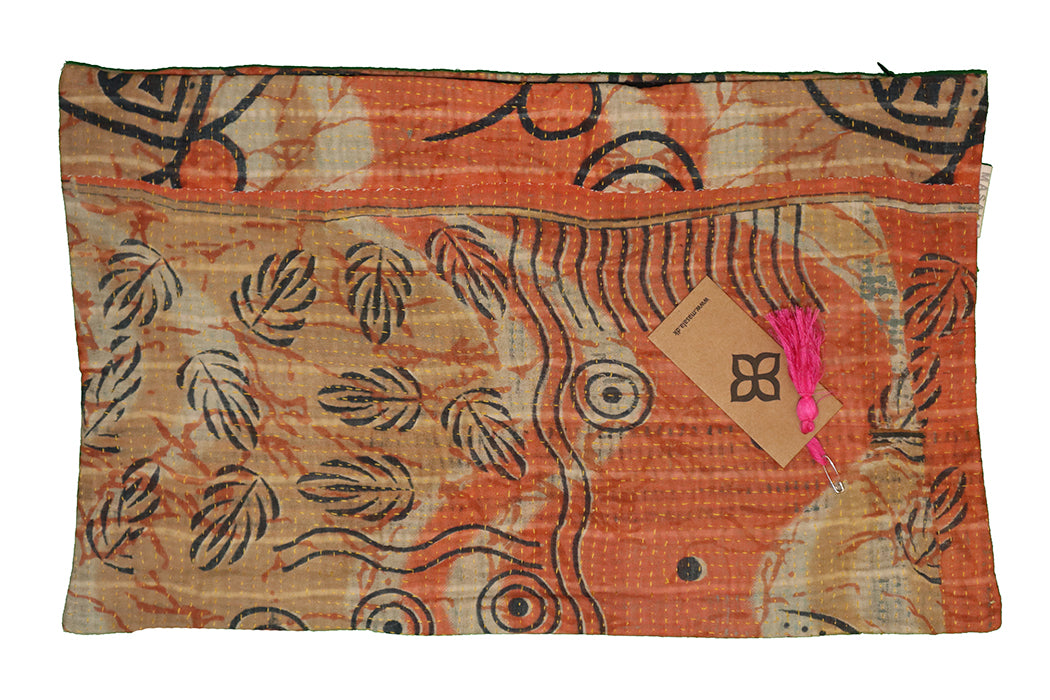 Sari vintage kantha cushion 45*45 cm