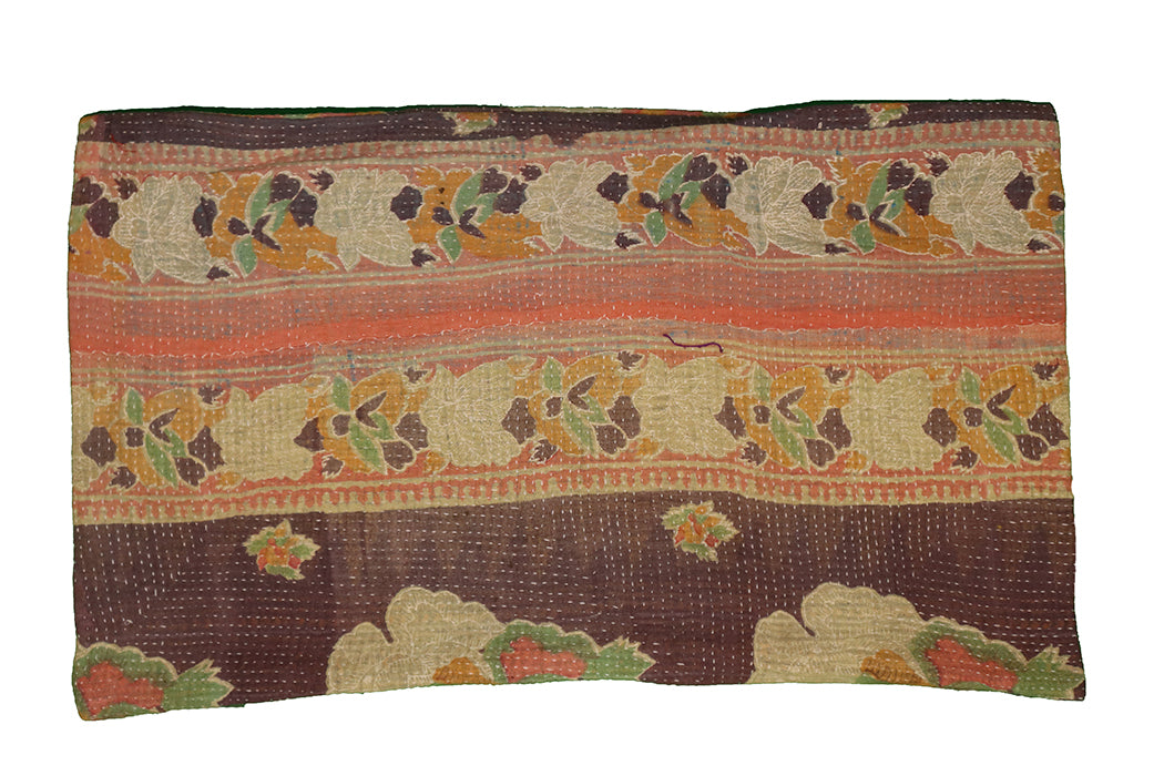Sari Vintage Kantha Kissen 30*50 cm