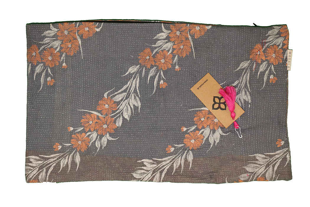 Sari Vintage Kantha Kissen 30*50 cm