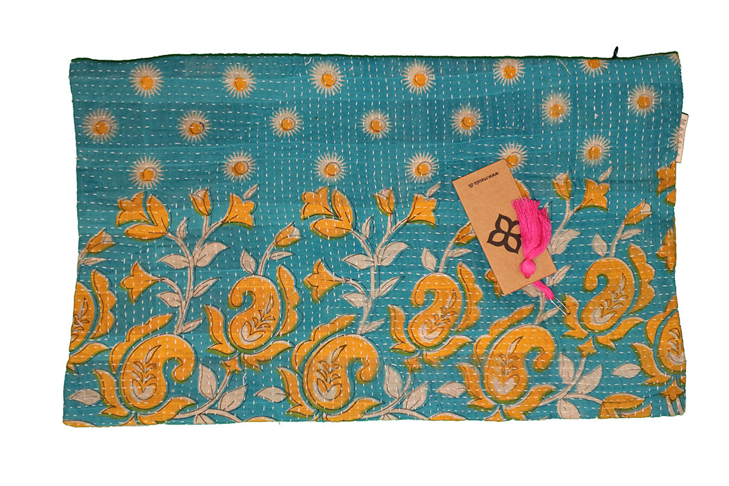 Sari vintage kantha pude 30*50 cm