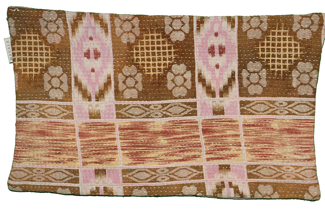 Sari vintage kantha pude 30*50 cm