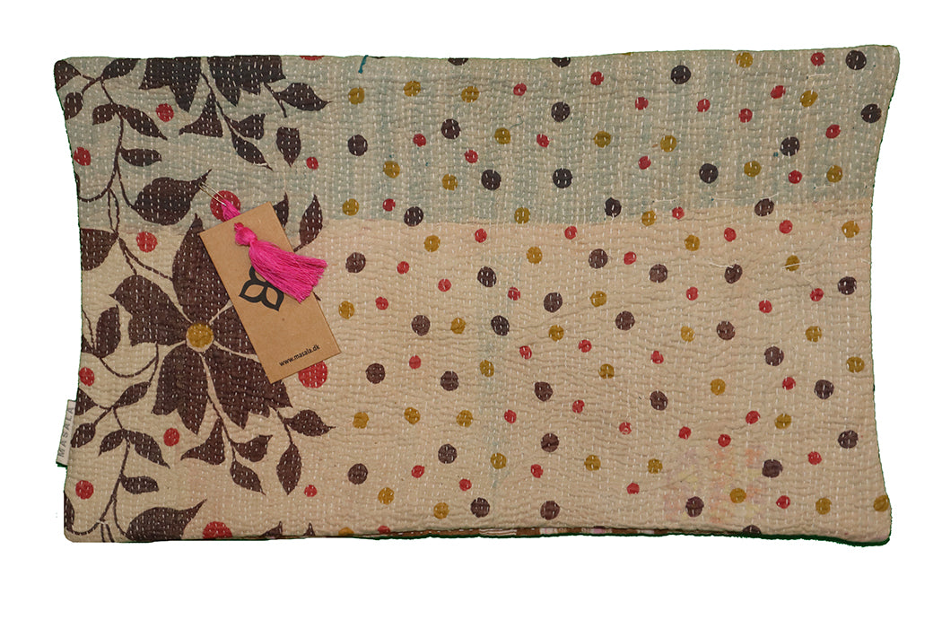 Sari vintage kantha pude 30*50 cm