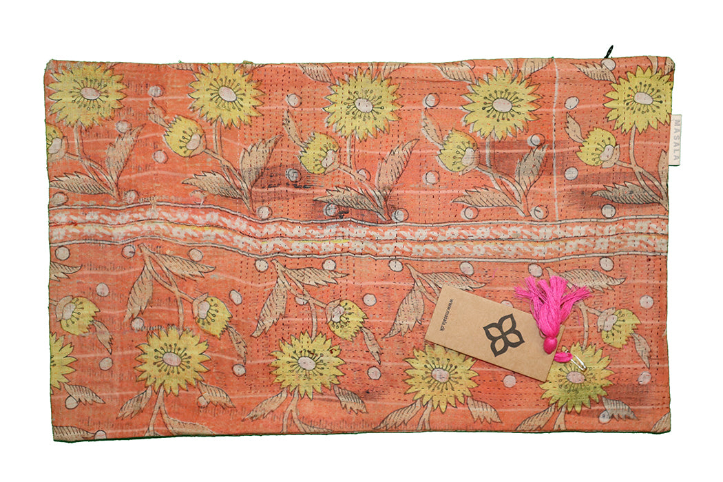 Sari Vintage Kantha Kissen 30*50 cm