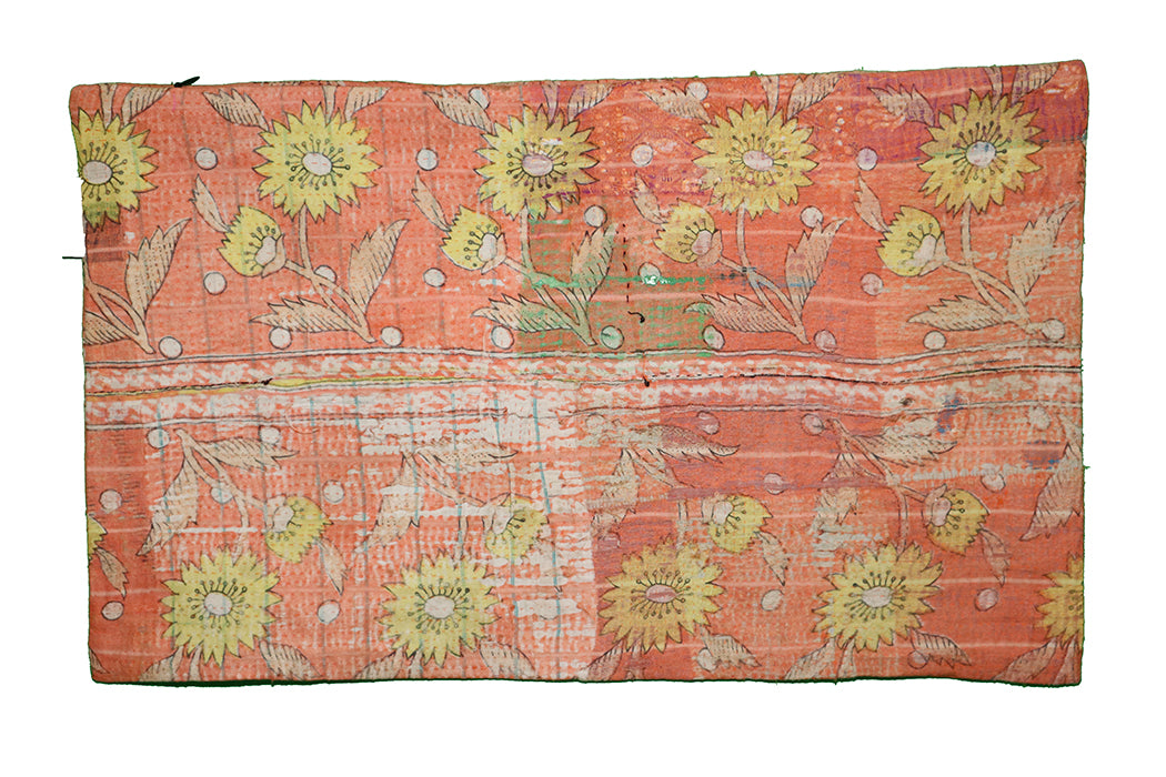 Sari Vintage Kantha Kissen 30*50 cm