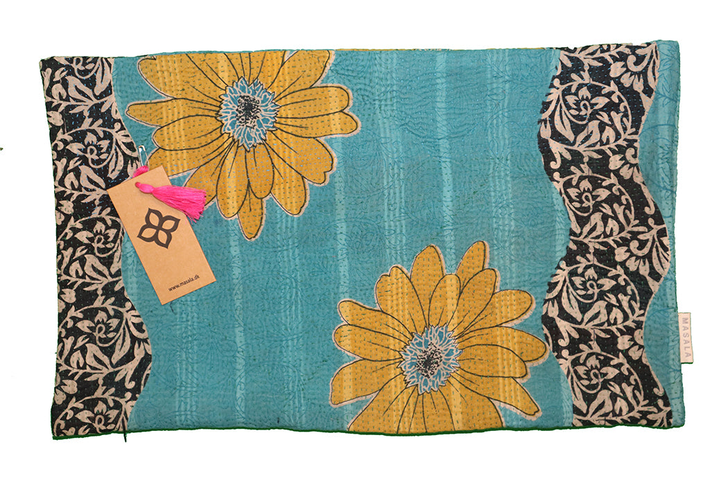Sari Vintage Kantha Kissen 30*50 cm