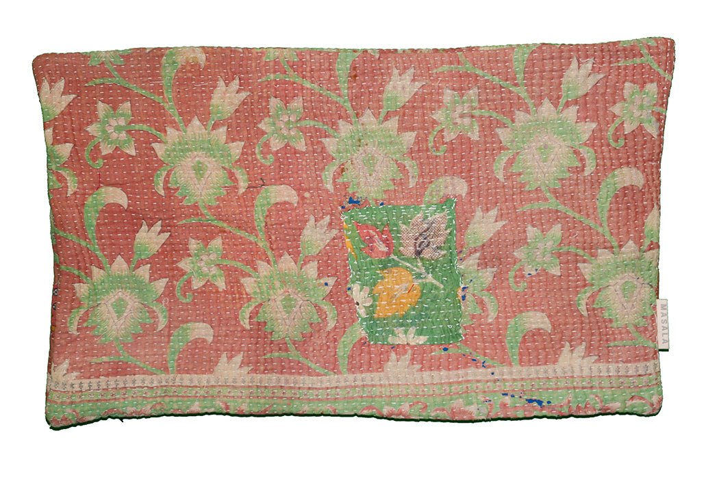 Sari Vintage Kantha Kissen 30*50 cm