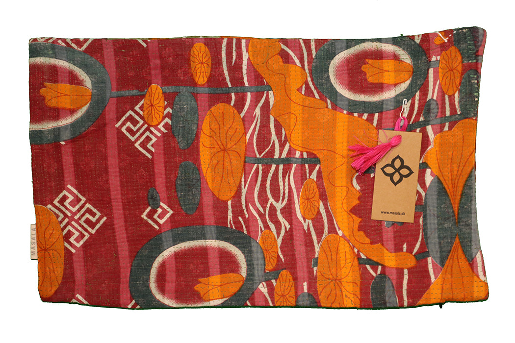 Sari Vintage Kantha Kissen 30*50 cm