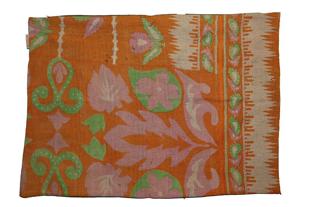 Sari vintage kantha pude 50*70 cm