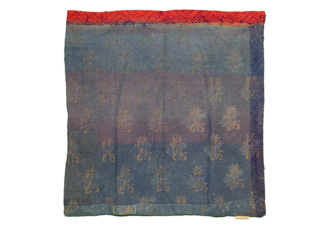 Sari vintage kantha pude 60*60 cm