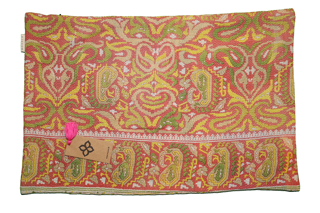 Sari vintage kantha pude 40*60 cm