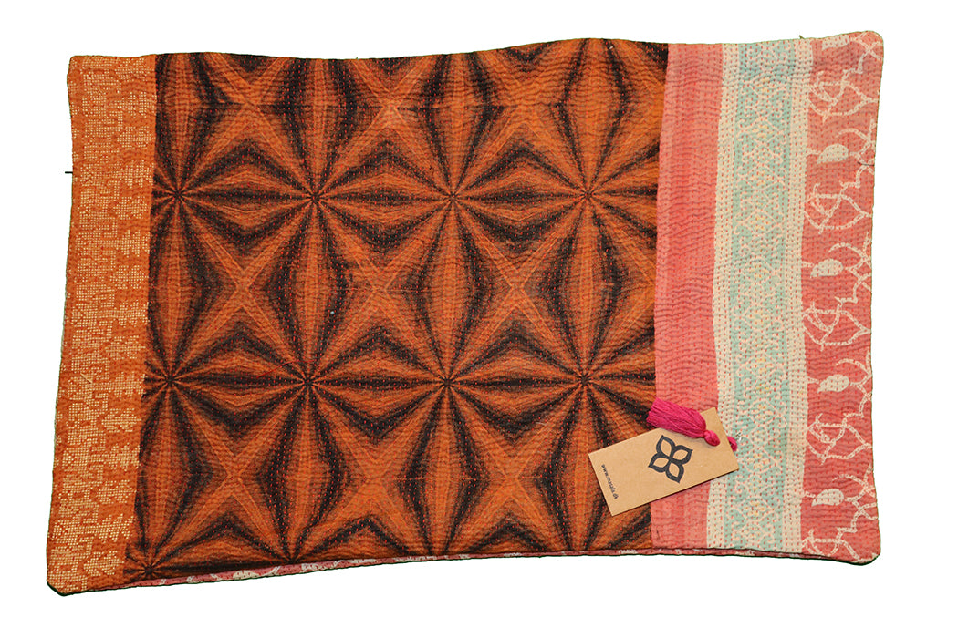Sari vintage kantha pude 40*60 cm