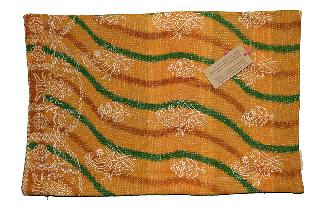 Sari vintage kantha pude 40*60 cm