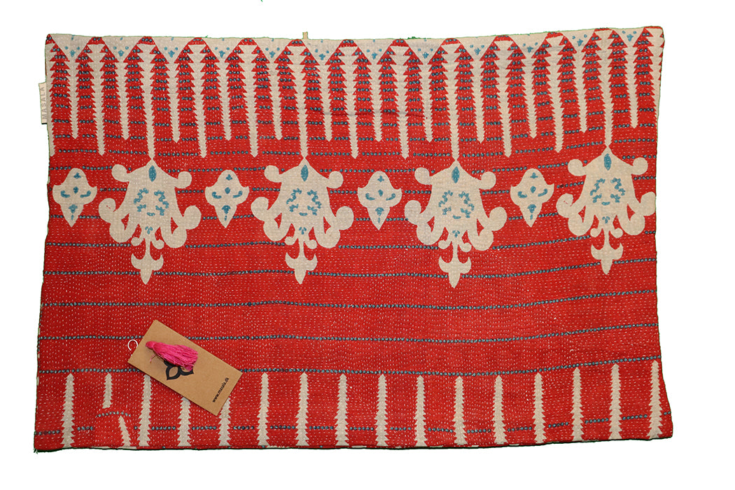 Sari vintage kantha pude 40*60 cm