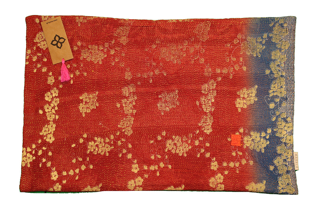 Sari vintage kantha pude 40*60 cm