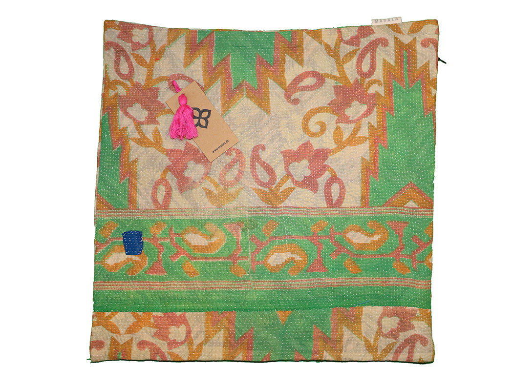 Sari Vintage Kantha Kissen 45*45 cm