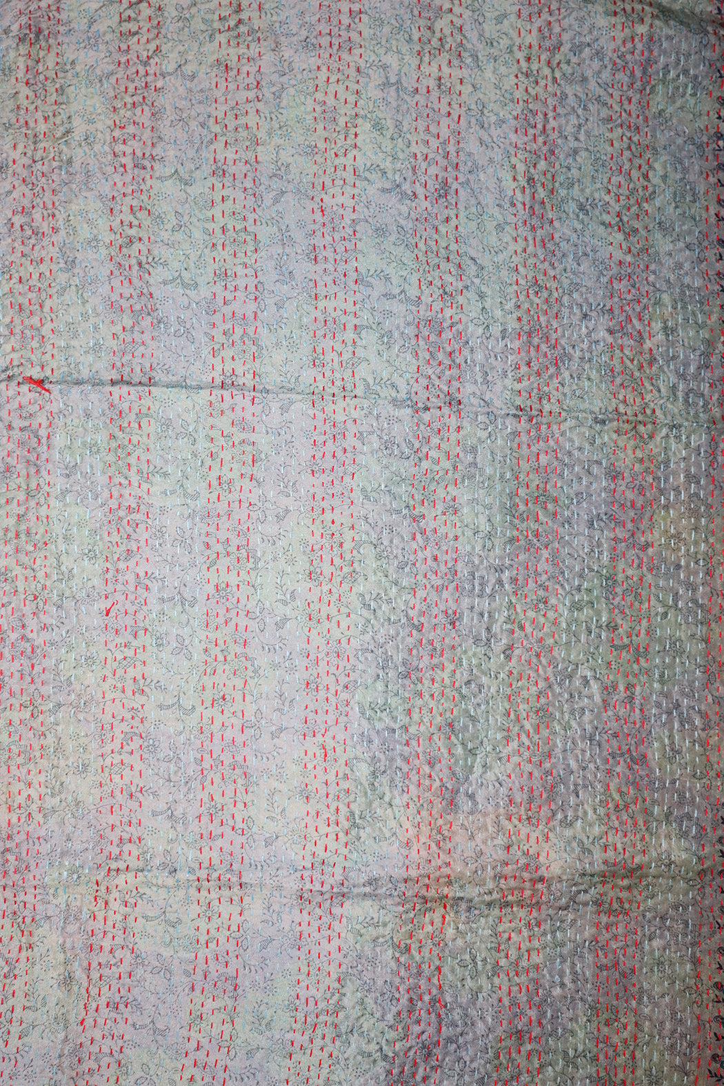 Sari kantha silke tørklæde 40*190 cm