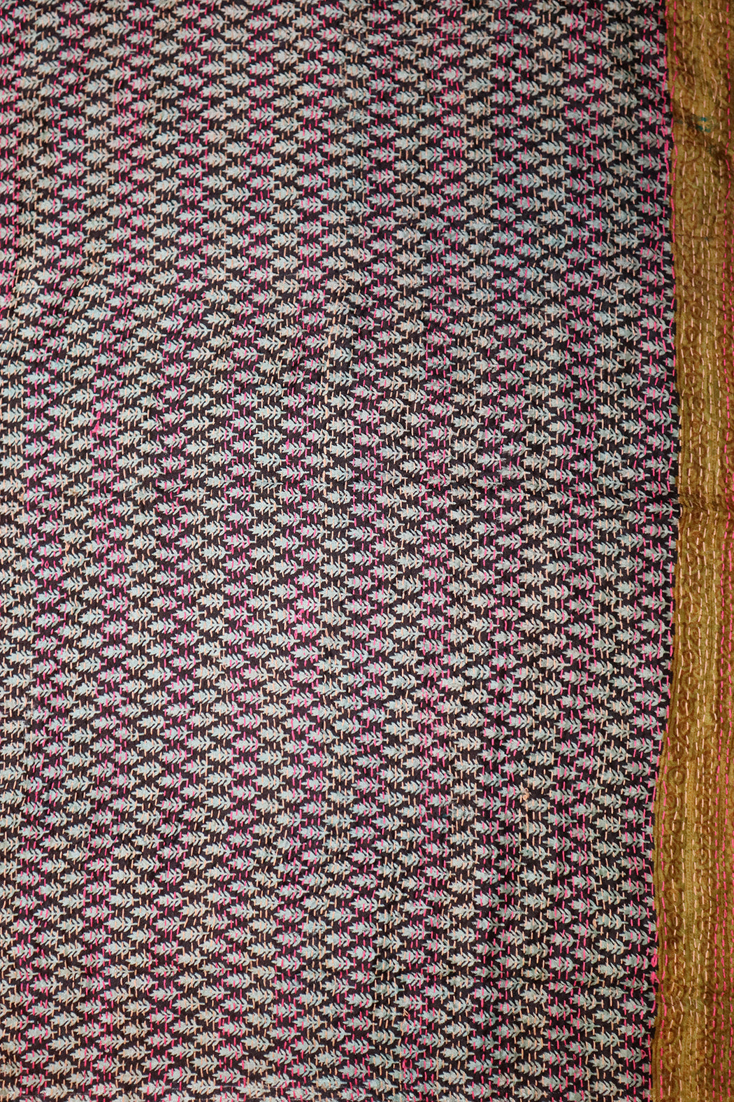 Sari kantha silke tørklæde 40*190 cm