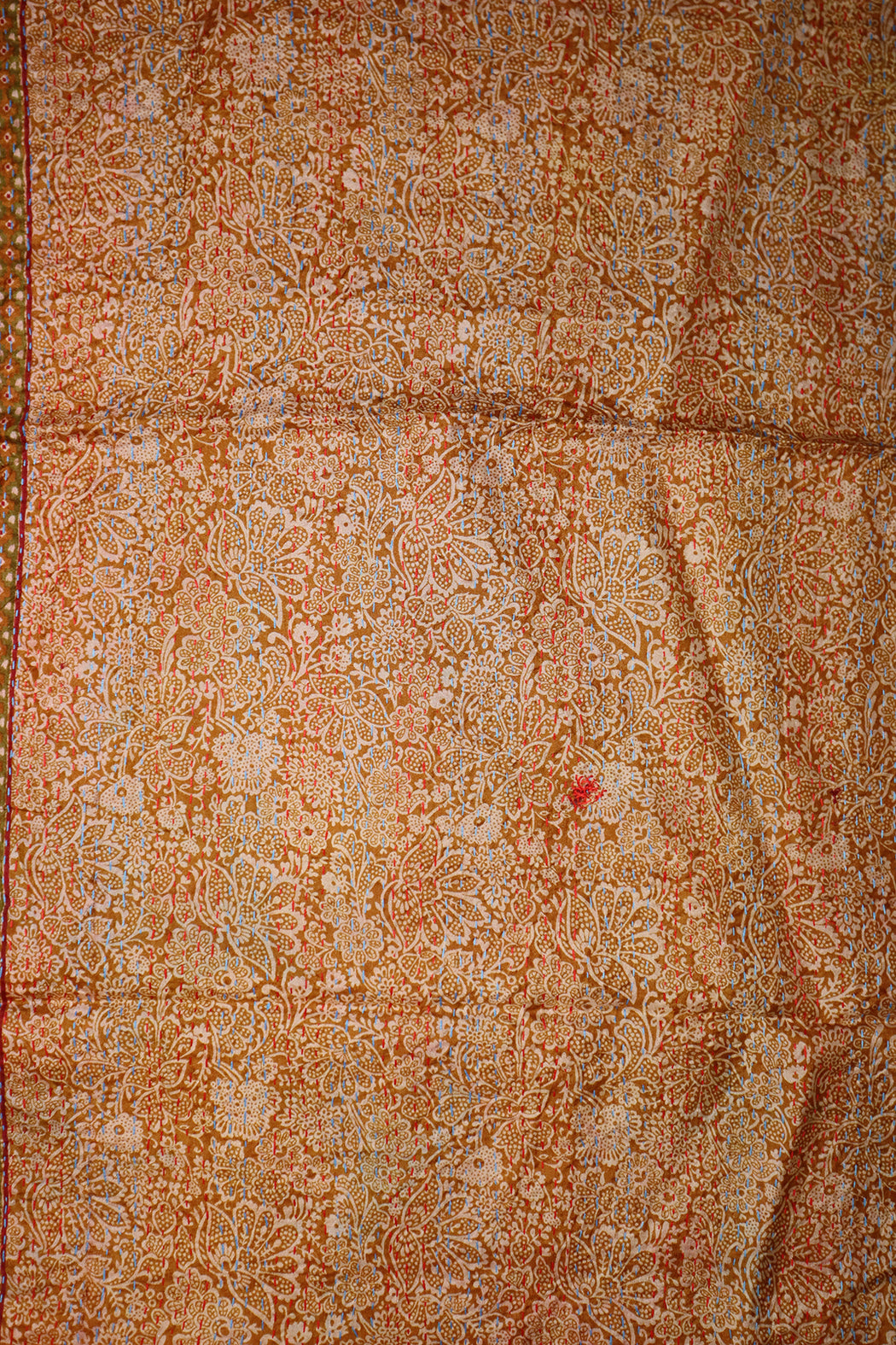 Sari kantha silke tørklæde 40*190 cm