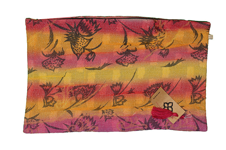 Sari vintage kantha cushion 30*50 cm