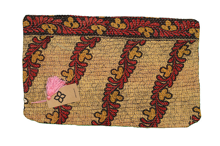 Sari vintage kantha cushion 30*50 cm