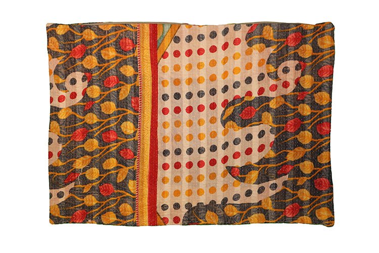 Sari Vintage Kantha Kissen 50*70 cm