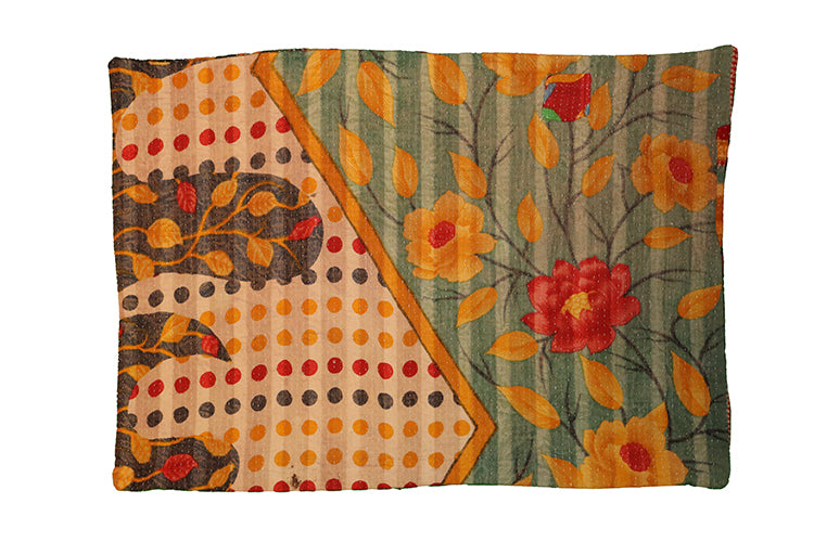 Sari Vintage Kantha Kissen 50*70 cm