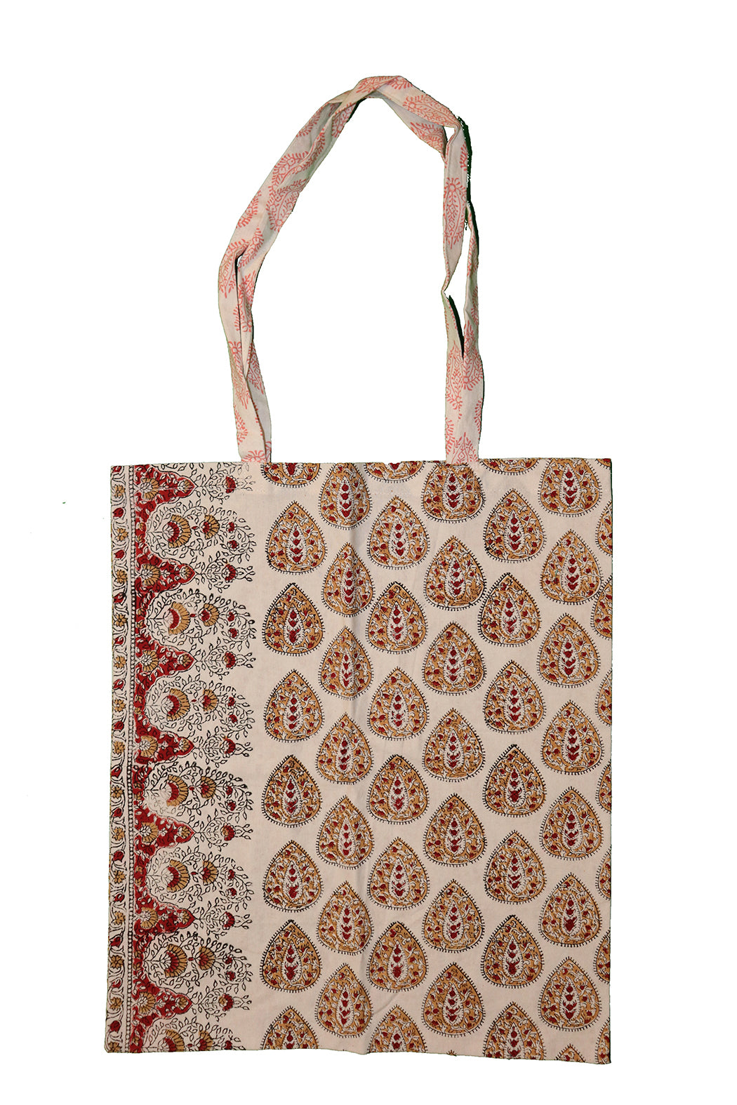 Block print cotton net 40*44 cm