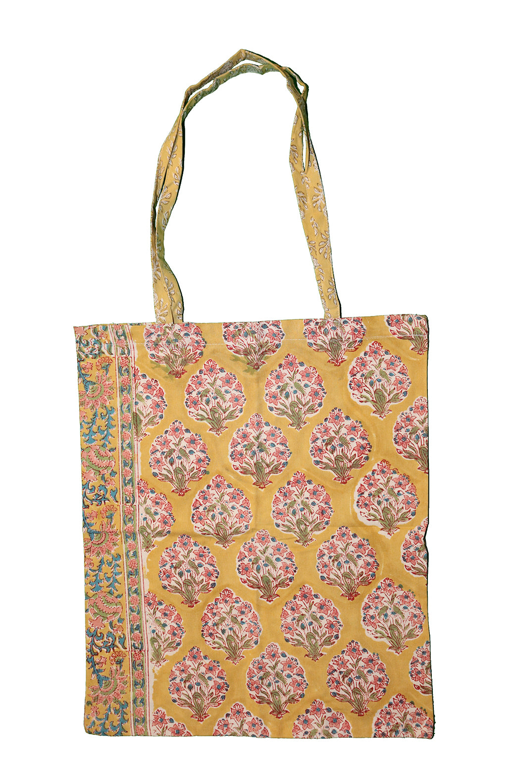 Block print cotton net 40*44 cm