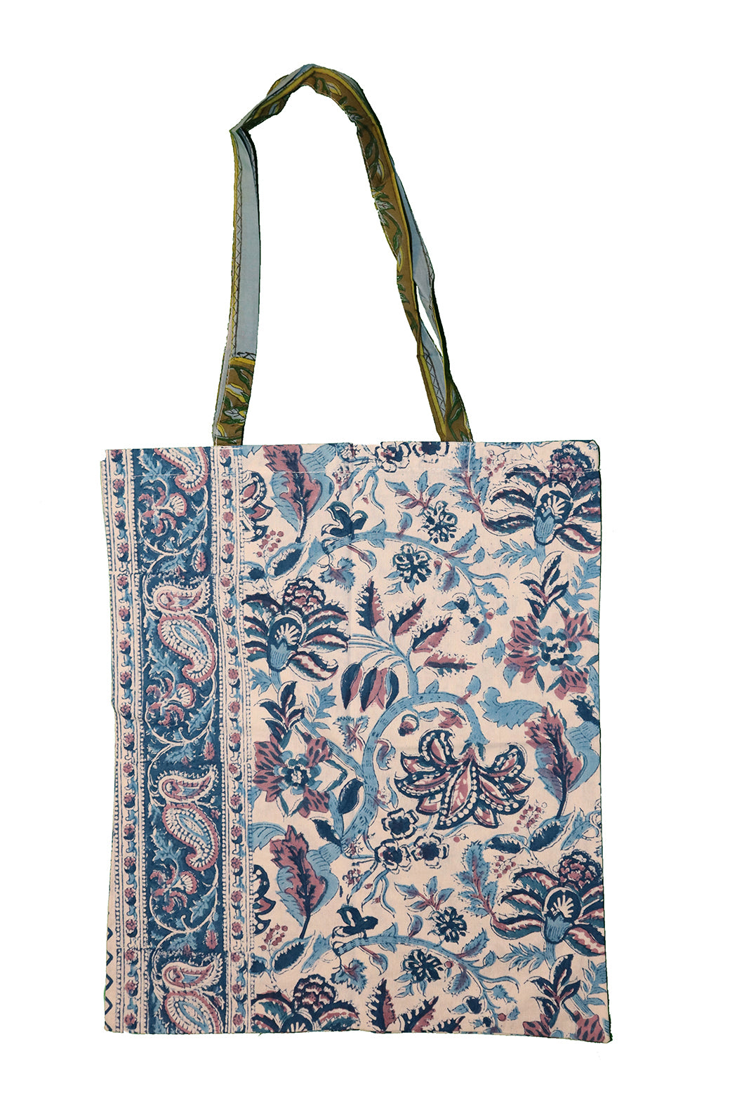 Block print cotton net 40*44 cm