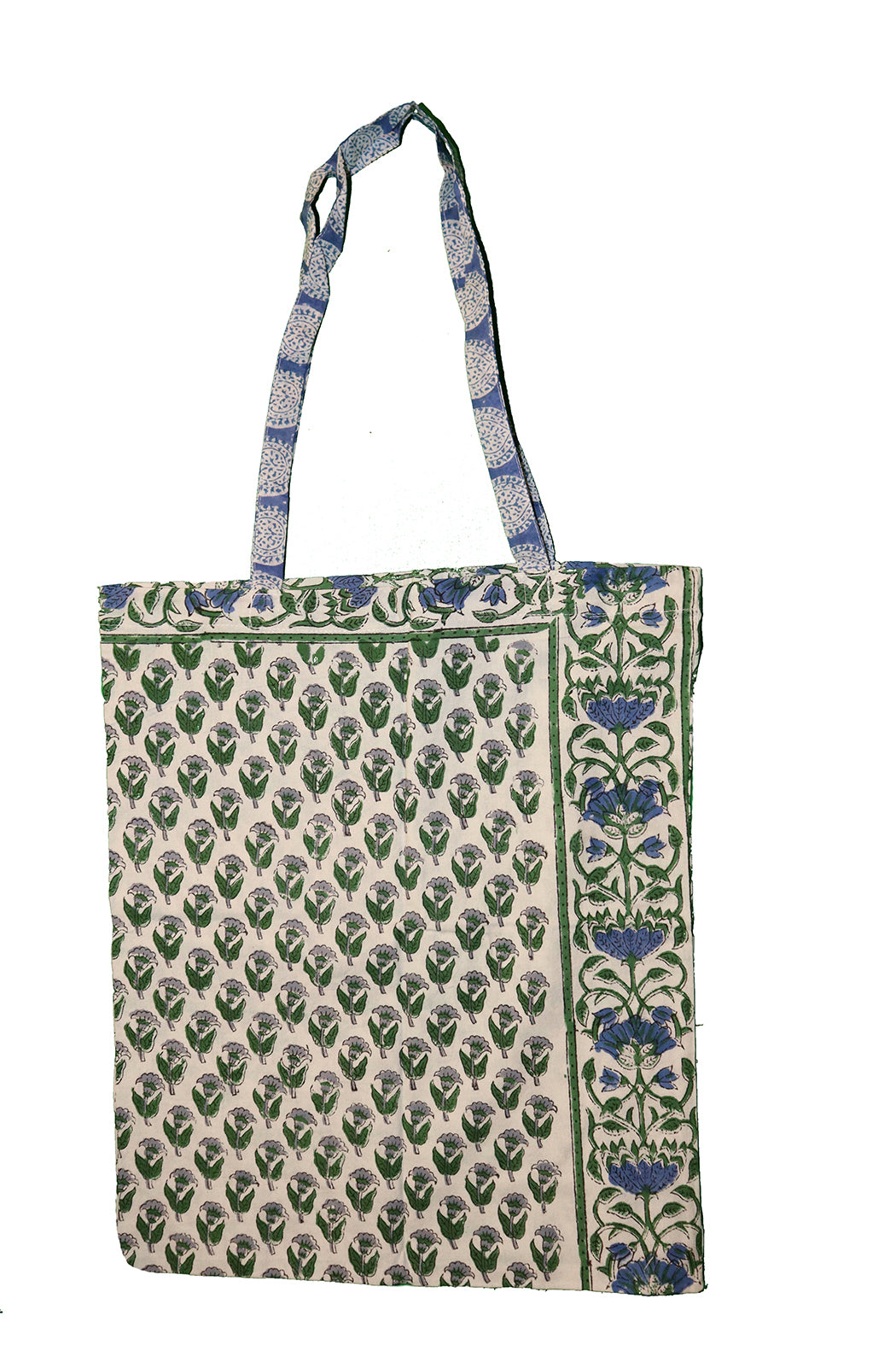 Block print cotton net 40*44 cm