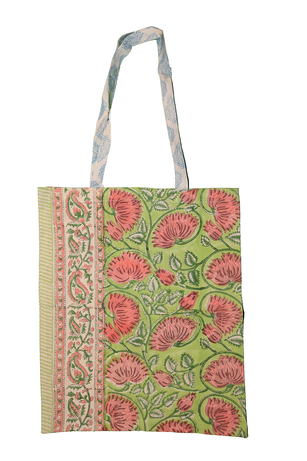 Block print cotton net 40*44 cm