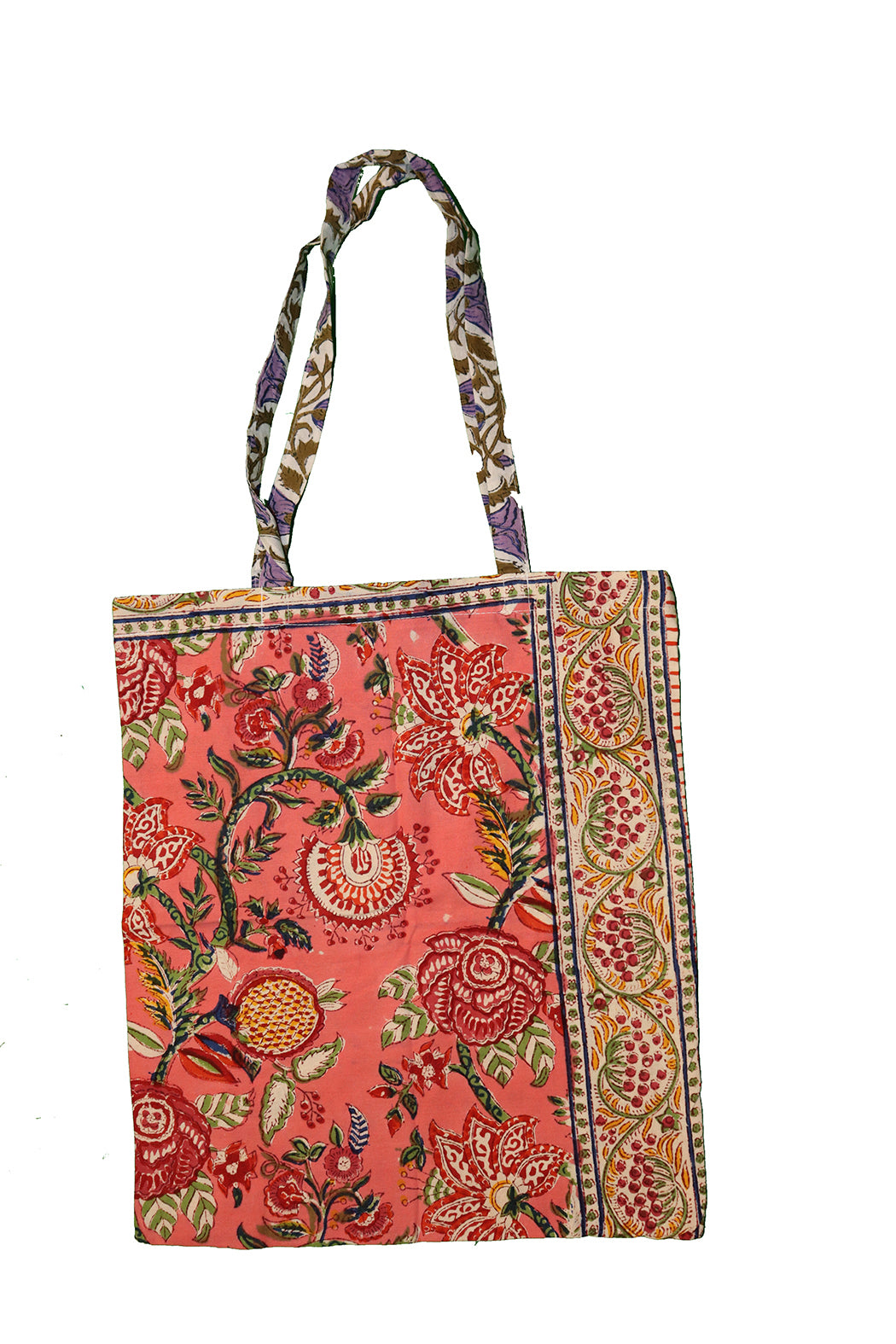 Block print cotton net 40*44 cm