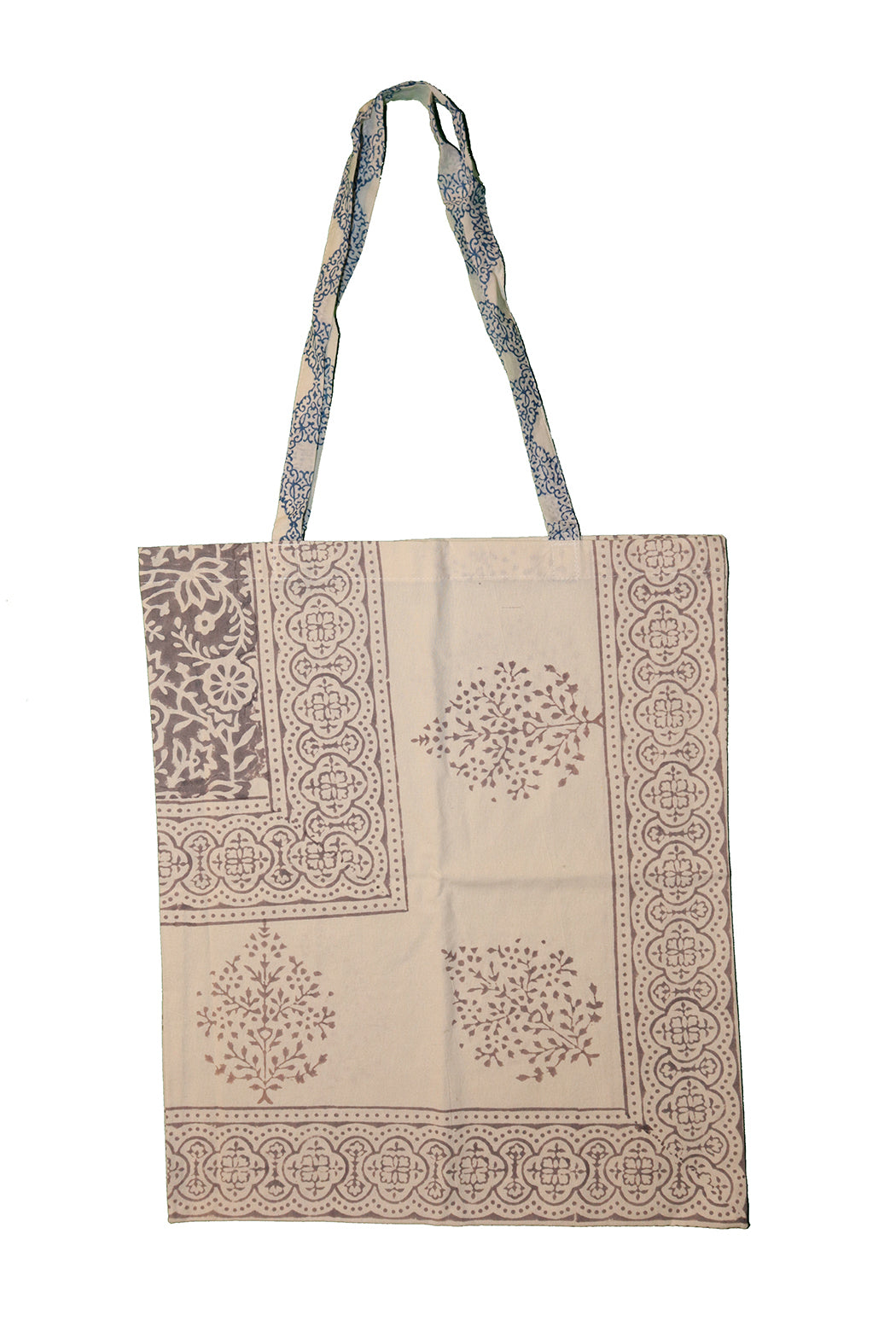 Block print cotton net 40*44 cm