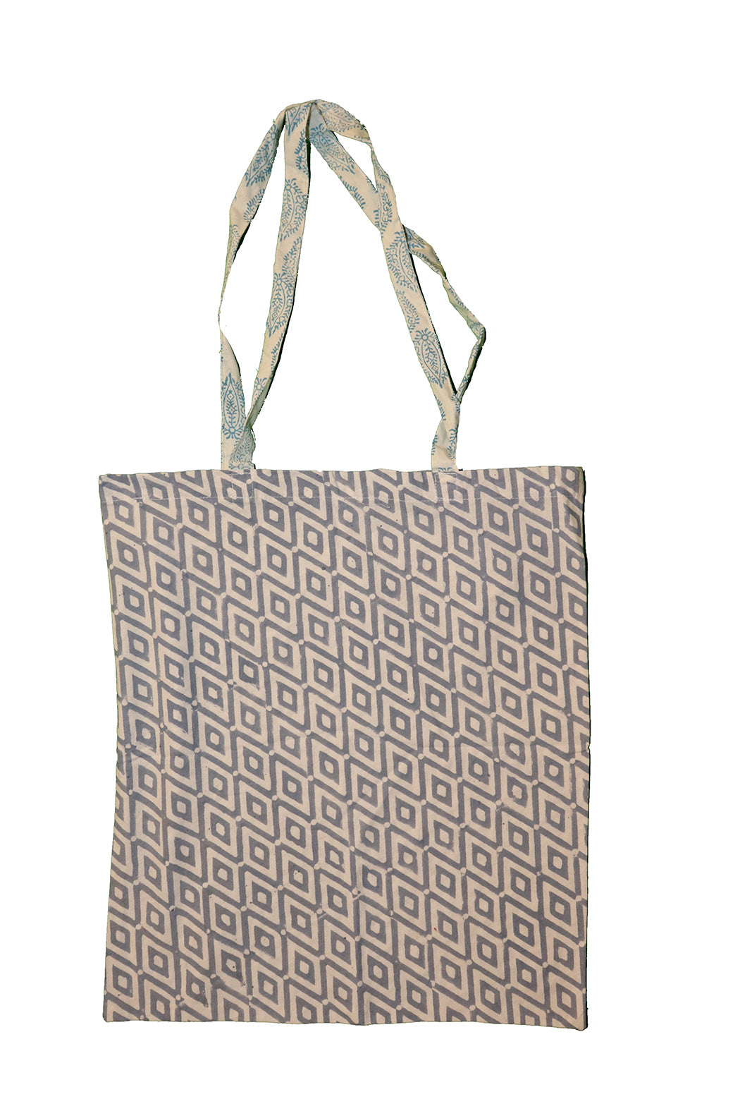 Block print cotton net 40*44 cm