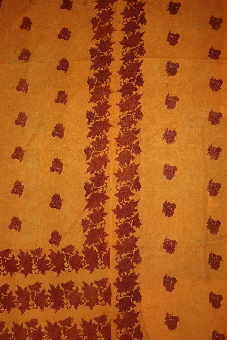 Kantha vintage throw approx 140x210 cm, cotton