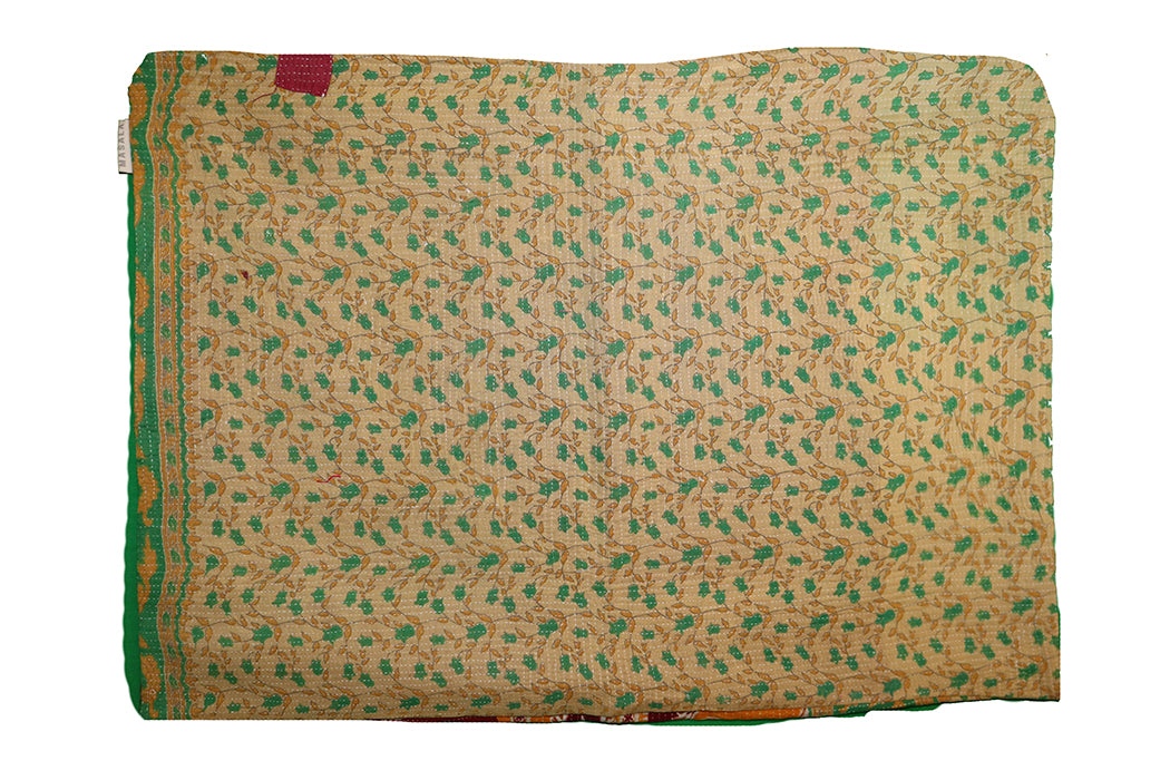 Sari Vintage Kantha Kissen 50*70 cm