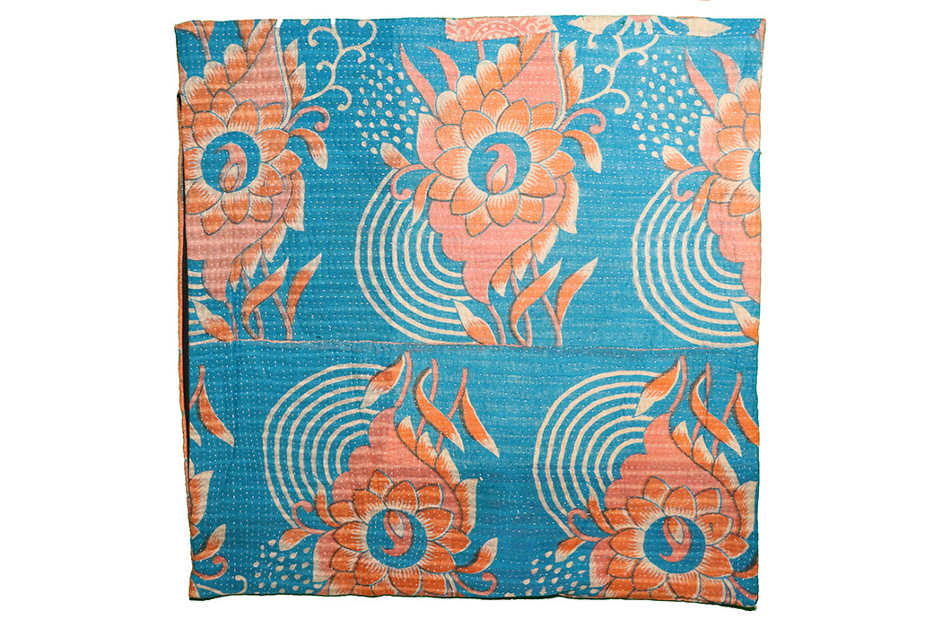 Sari Vintage Kantha Kissen 45*45 cm
